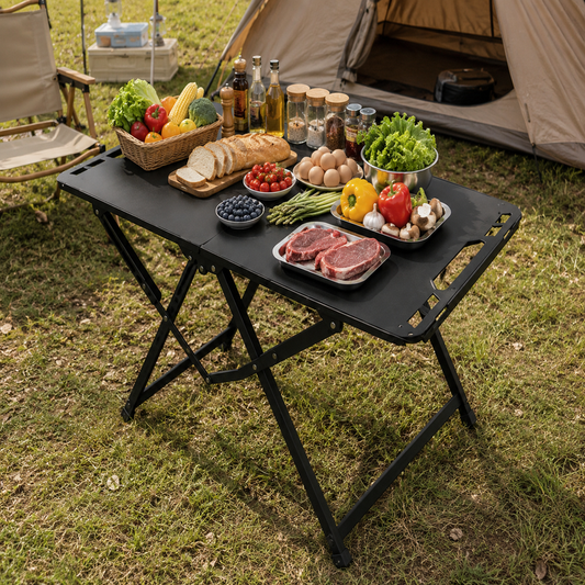 This Splicing Camp Table Finally Let Me Cook Standing Up – Not Squatting on the Ground