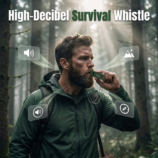 High-Decibel Survival Whistle