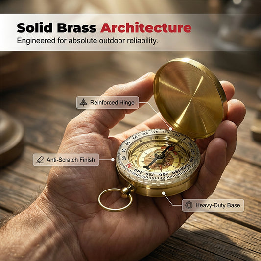 Precision Navigation Pocket Compass
