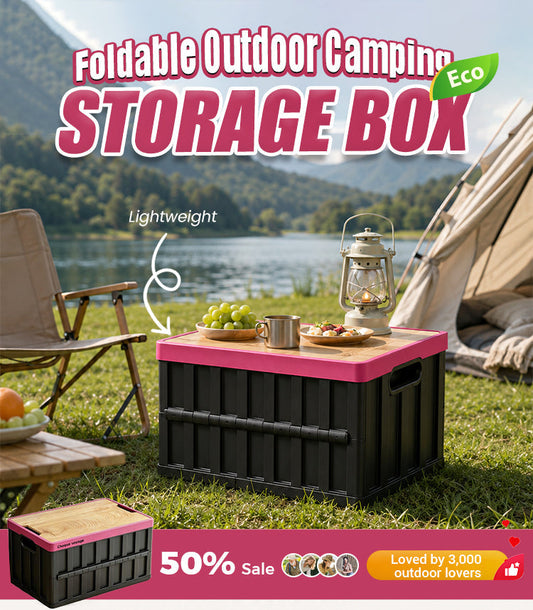 This Foldable Crate with a Tabletop Lid Made Me Rethink How I Pack for Trips