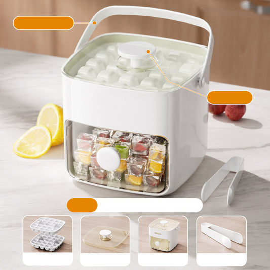 One-Press Ice Maker Box