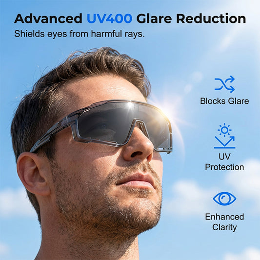 Adaptive Photochromic Cycling Sunglasses