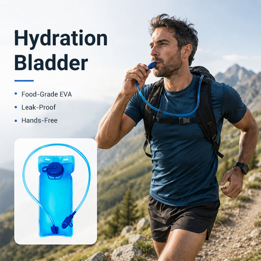 Hydration Bladder – Food-Grade EVA, Leak-Proof, Hands-Free Drinking System