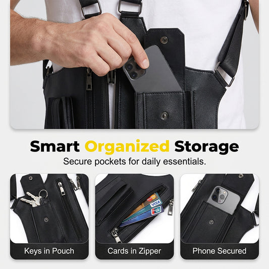 Multi-Pocket Tactical Vest Bag