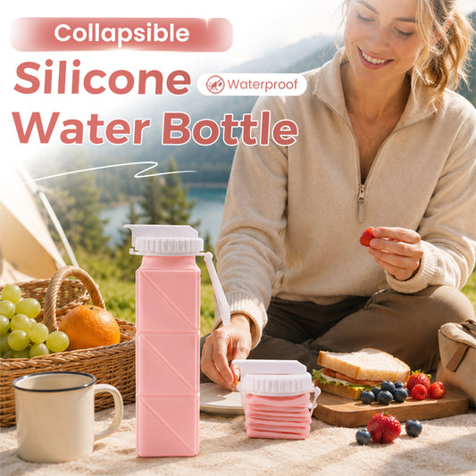 🎁 Limited Offer | Buy 2 Get 1 Free | Ultra-Portable Collapsible Silicone Water Bottle!