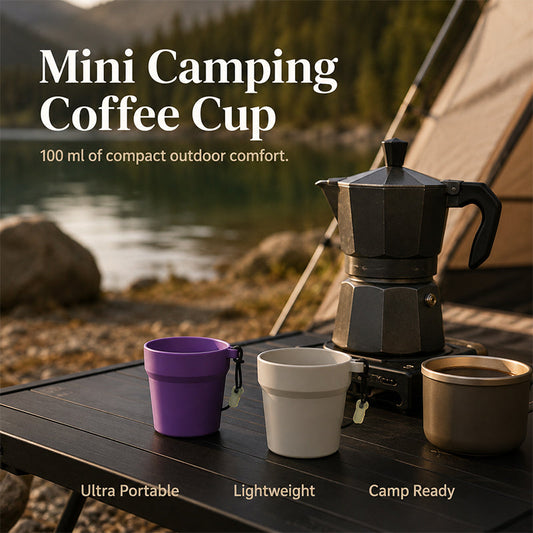 100ml Lightweight Stackable Outdoor PP Travel Cup