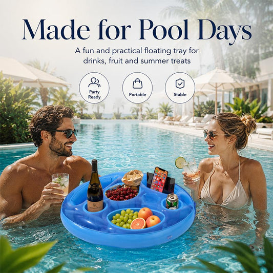 Inflatable Floating Drink Tray