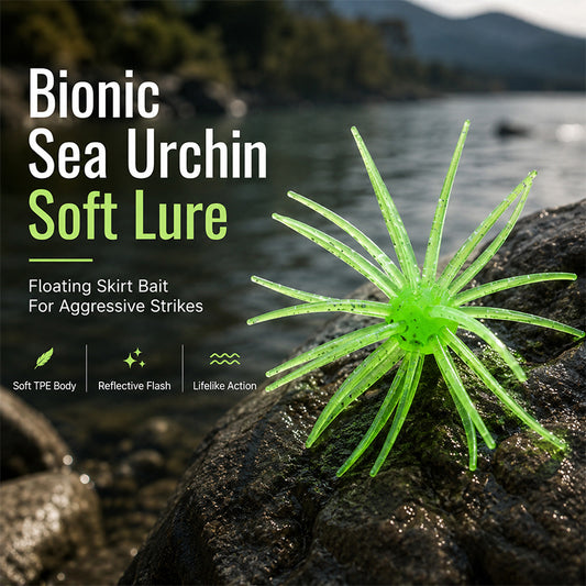 Floating Bionic Sea Urchin Soft Bait