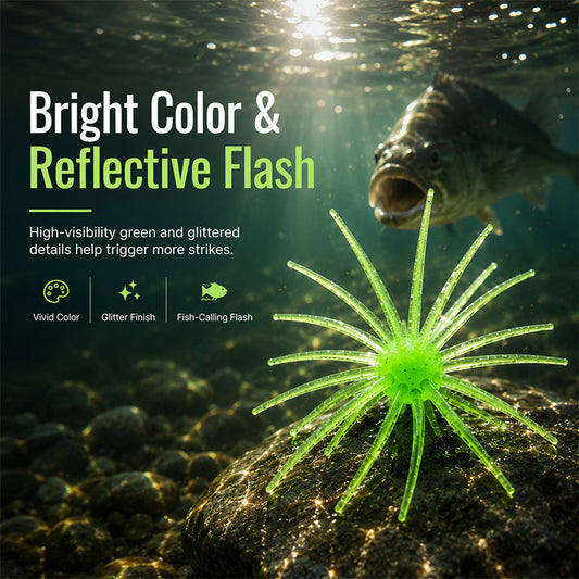 Floating Bionic Sea Urchin Soft Bait
