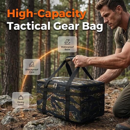 High-Capacity Tactical Gear Bag