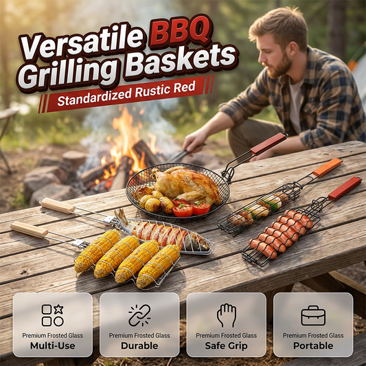 Versatile Bbq Grilling Baskets