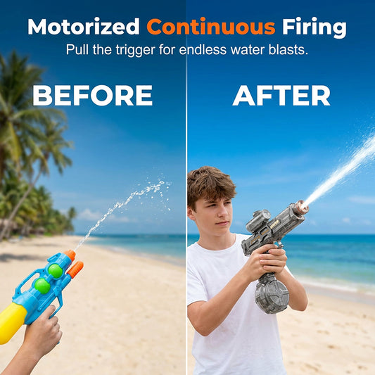 Auto-Fire Motorized Aqua Blaster