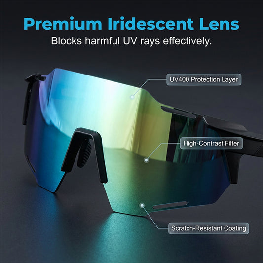 All-Weather Photochromic Cycling Sunglasses